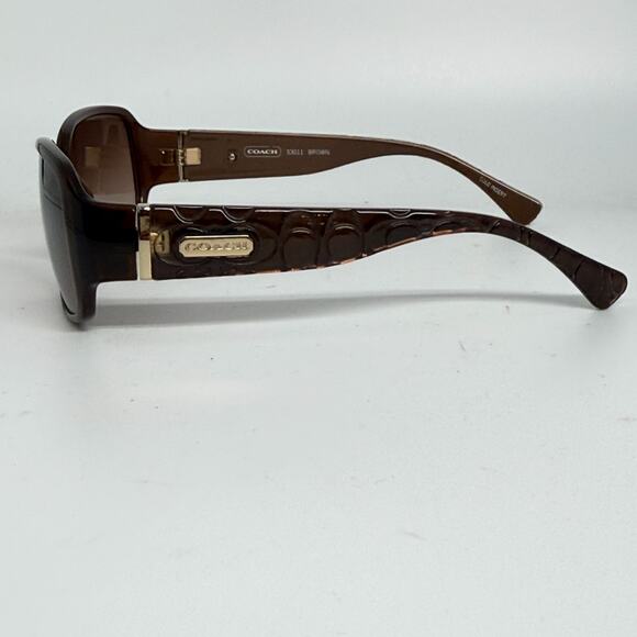 Coach Eyeglasses Frame S3011 Brown 55 16 120 Full Rim H19570 - Picture 2 of 7